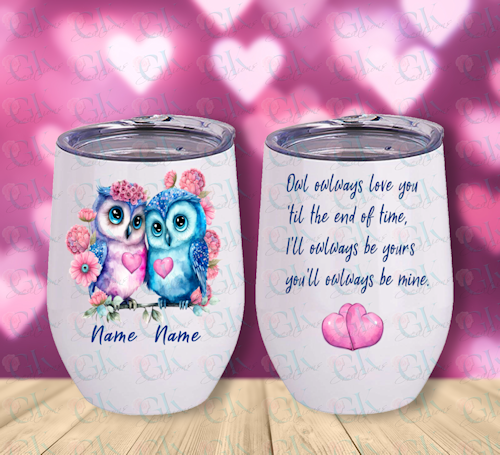 Stemless Cup, Owl Love You