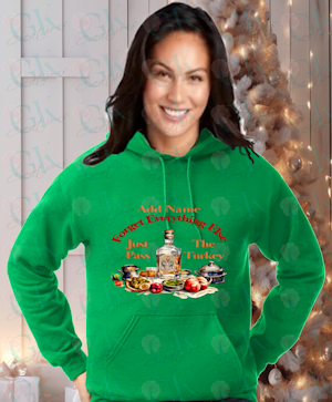 Adult Unisex Heavy Weight Hoodie, Wild Turkey