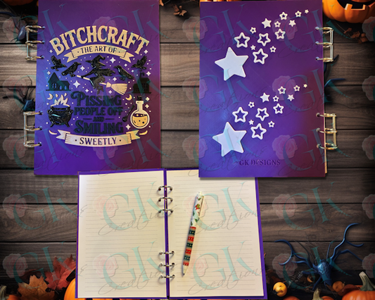 3D Printed Notebook Bitchcraft