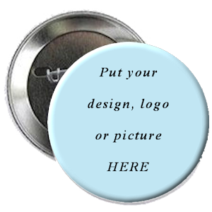 Personalized Magnet or Pinback Button
