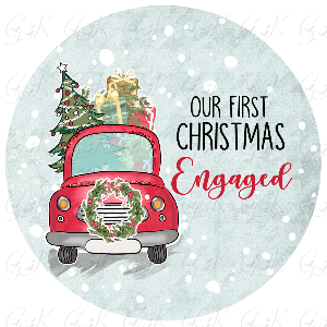 Ornament, Our First Christmas Truck