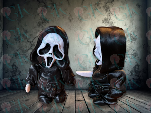 3D Print Ghost Face Flexi