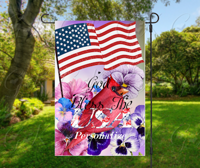Garden Flags, Patriotic