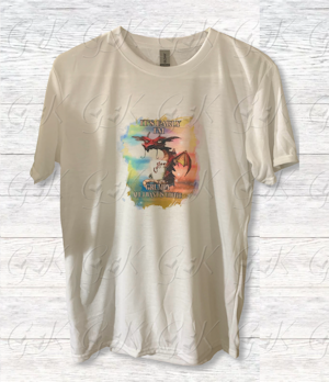 Polyester T-Shirt, Coffee Dragon