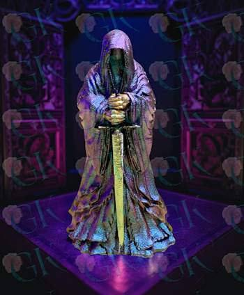 Sword Man Figurine