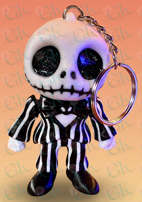 3D Print Little Jack Skellington Inspired Flexi