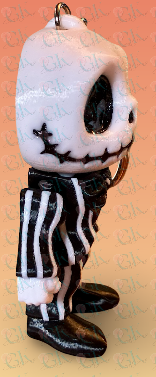 3D Print Little Jack Skellington Inspired Flexi