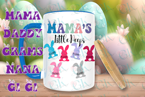 15oz Color Mugs With Bamboo Lid, Little Peeps