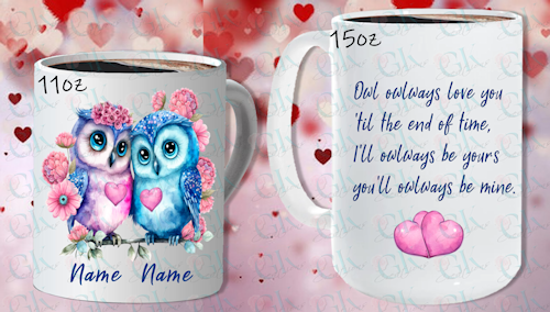 Coffee Mugs, Owl Love You