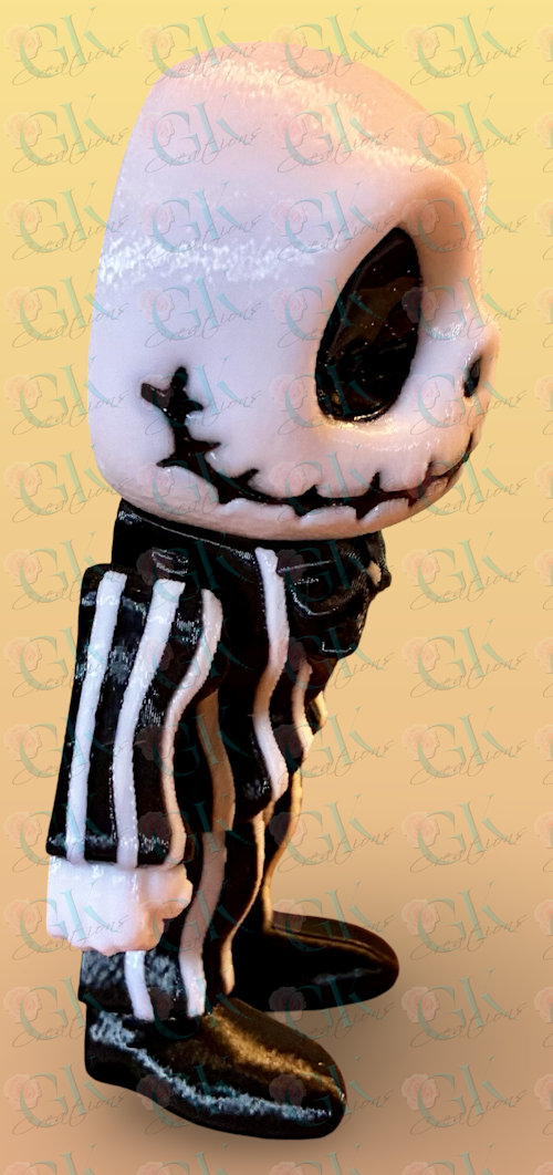 3D Print Little Jack Skellington Inspired Flexi