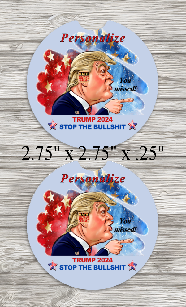 Coaster Set, Trump Stop The Bullshit