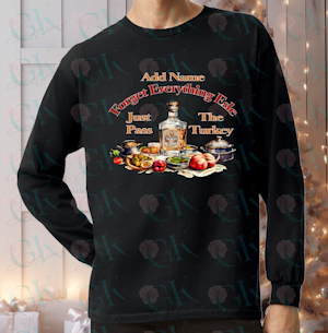 T-Shirts, Cotton Long Sleeve, Wild Turkey
