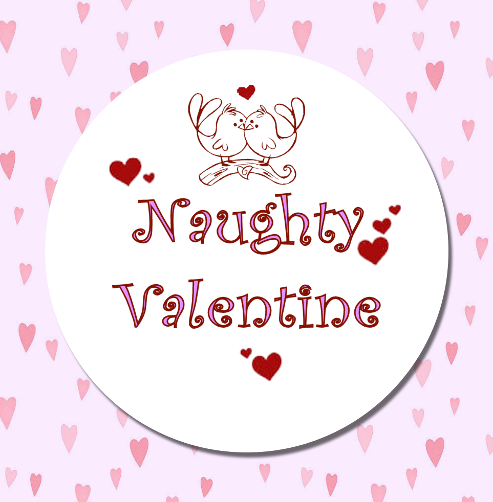 Naughty Valentine 1 Magnet or Pin - Granny Kate's
