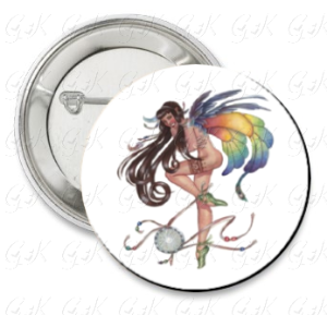 Dreamcatcher Fairy Magnet or Pinback Button
