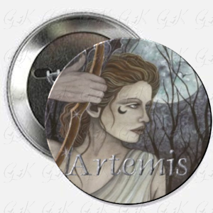Artemis Magnet or Pinback Button