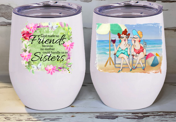 Stemless Cup, Hottie Friends
