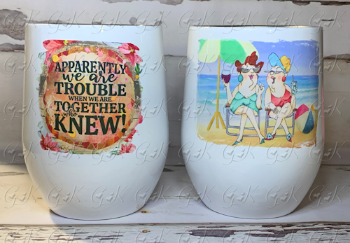 Stemless Cup, Hottie Friends
