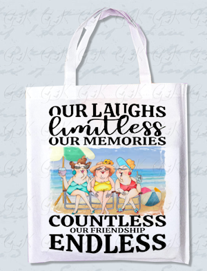 3 Hotties Friends Tote Bags