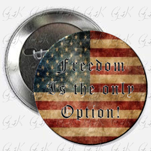 Freedom... Magnet or Pin