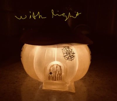 Pumpkin Witch Jar