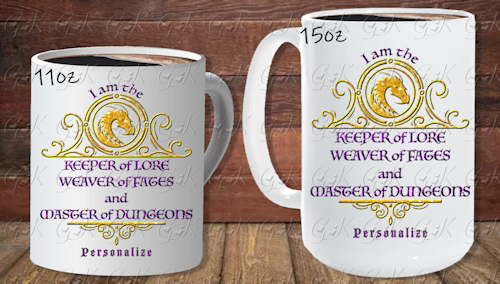 Coffee Mugs, Dungeons & Dragons