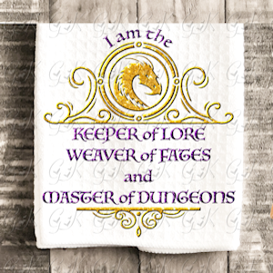Waffle Weave Kitchen Towels, Dungeons & Dragons