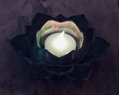 Lotus Flower Tealight Candleholder