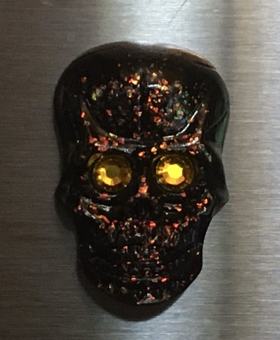 Mr. Bones Skull Resin Magnet