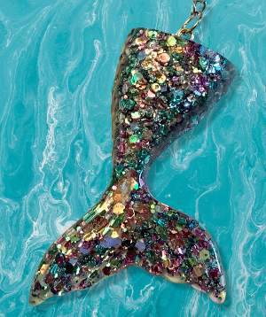 Mermaid Tail Keychain