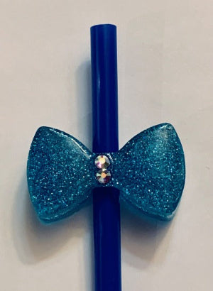 Bow Straw Charm