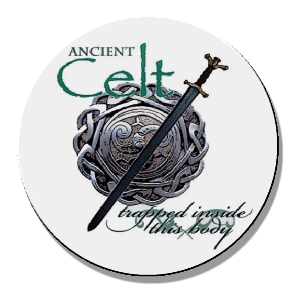 Ancient Celt...Magnet or Pinback Button