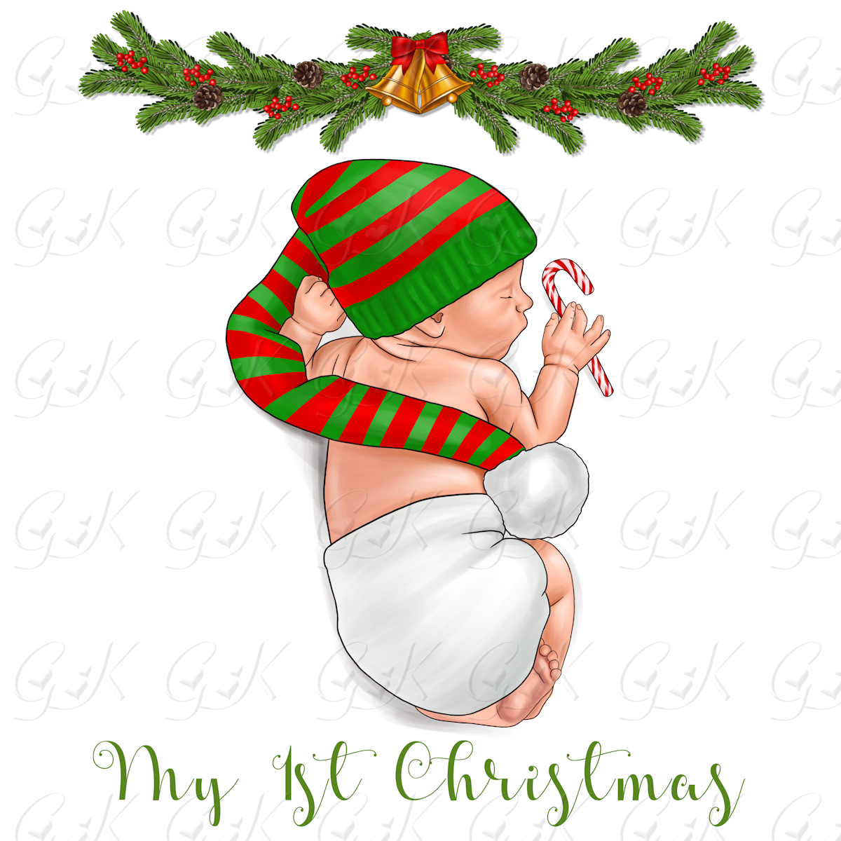 Coffee Mugs, Christmas Babies