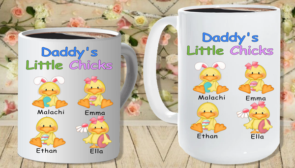Coffee Mugs, Little Chicks