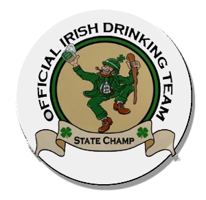 Irish Drinking Team Magnet or Pinback Button