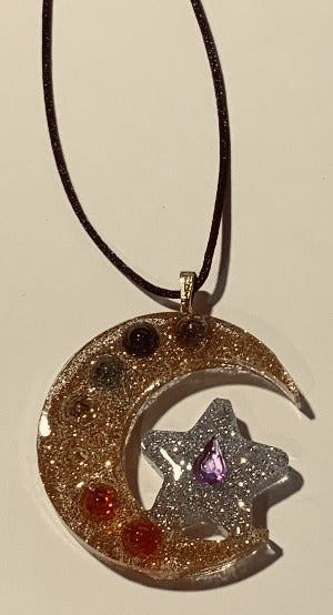 Moon Star Chakra Pendant