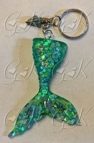 Mermaid Tail Keychain