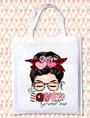 One Loved Grandparent Tote Bags