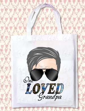 One Loved Grandparent Tote Bags