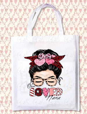 One Loved Grandparent Tote Bags
