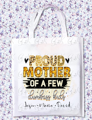 Proud Mother... Tote Bags