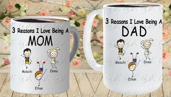 Coffee Mugs, Reasons I Love Being A...
